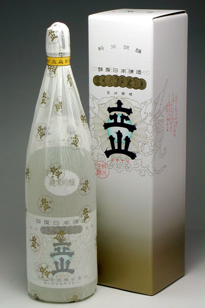 富山県の地酒　銀嶺立山 純米吟醸 1800ml　